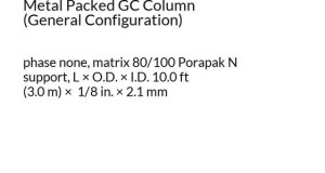 SS COL 10FT 1/8IN 80/100 PORAP